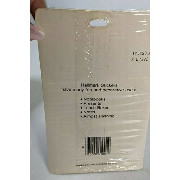 New Sealed Vintage Hallmark Stickers Country Theme 1987 4 Sheets Made in USA - Picture 2 of 8